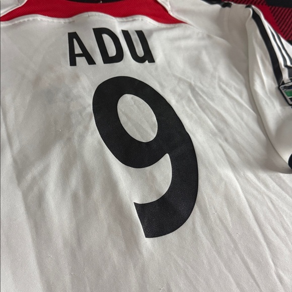 SUPER RARE DC United #9 Freddy Adu 2005-06 Vintage MLS Away Adidas Jersey - Picture 13 of 14